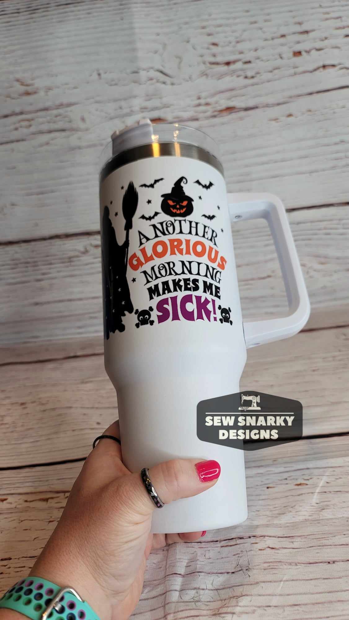 Hocus Pocus 40oz Tumbler - Another Glorious Morning - Bunch of Hocus Pocus - Halloween