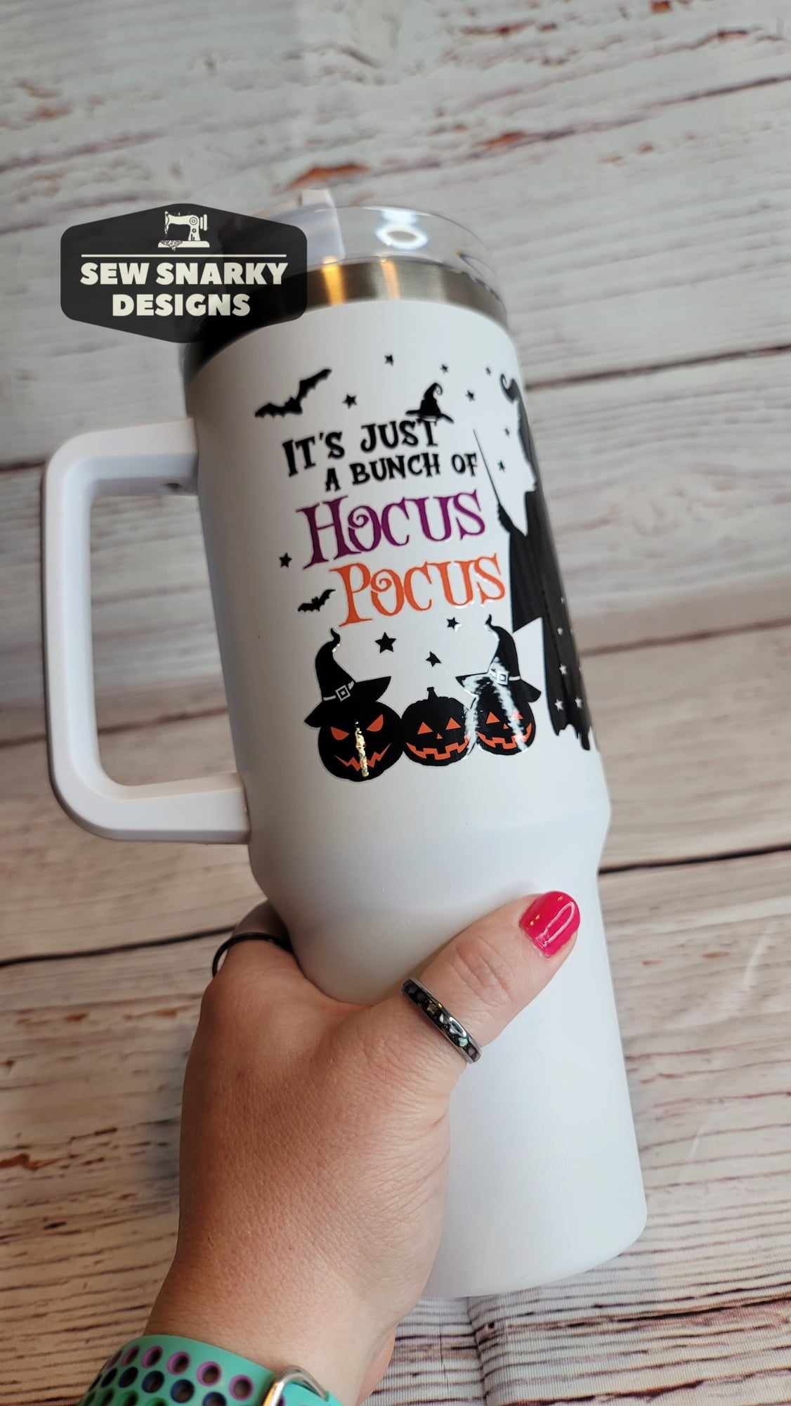 Hocus Pocus 40oz Tumbler - Another Glorious Morning - Bunch of Hocus Pocus - Halloween