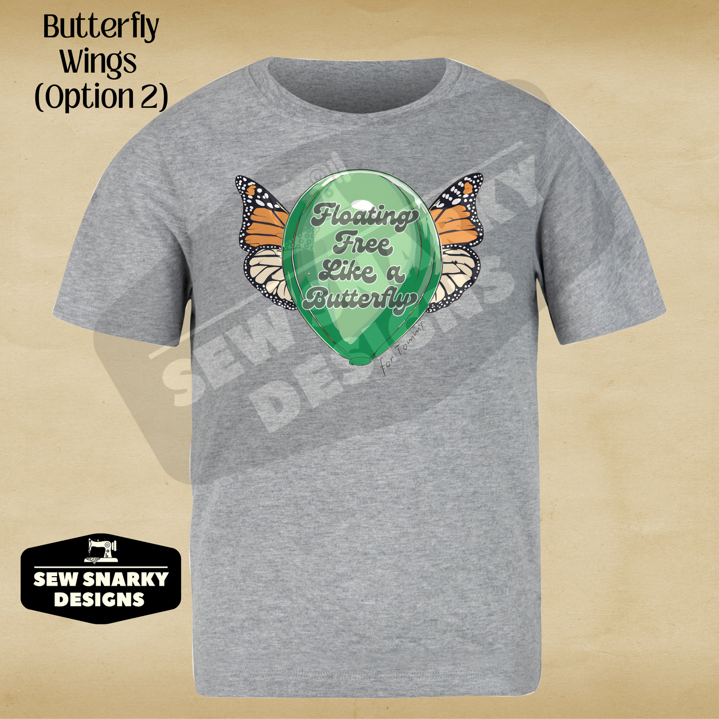 Tommy’s Green Balloon/Butterfly Tribute Tee 💚💚