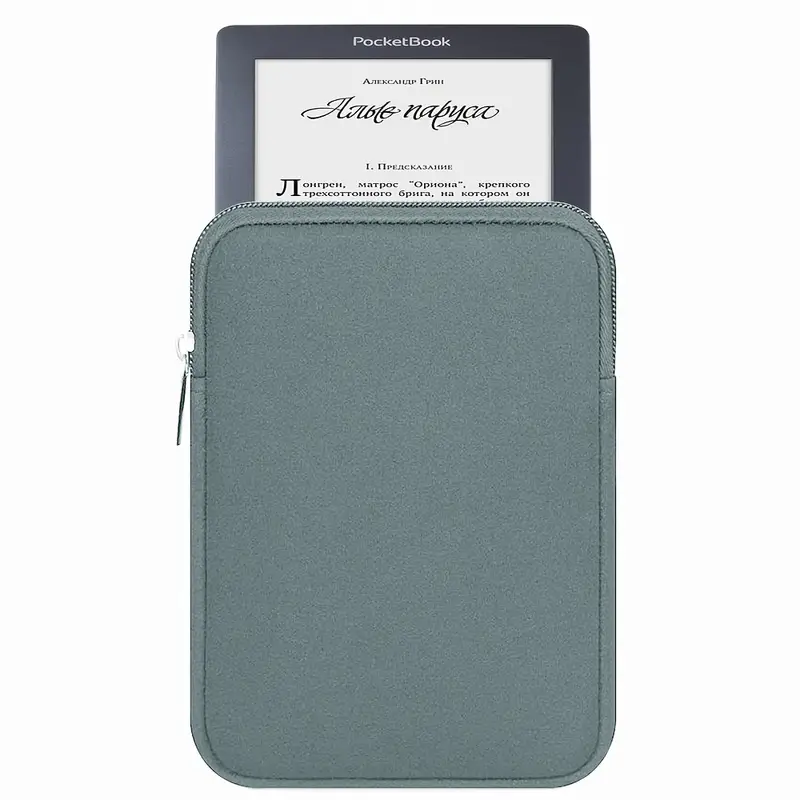 Custom Kindle Paperwhite & Kobo E-Reader Sleeve – Soft Nylon Case, 6" & 6.8" Sizes – Stylish Protective Cover with Zipper Closure