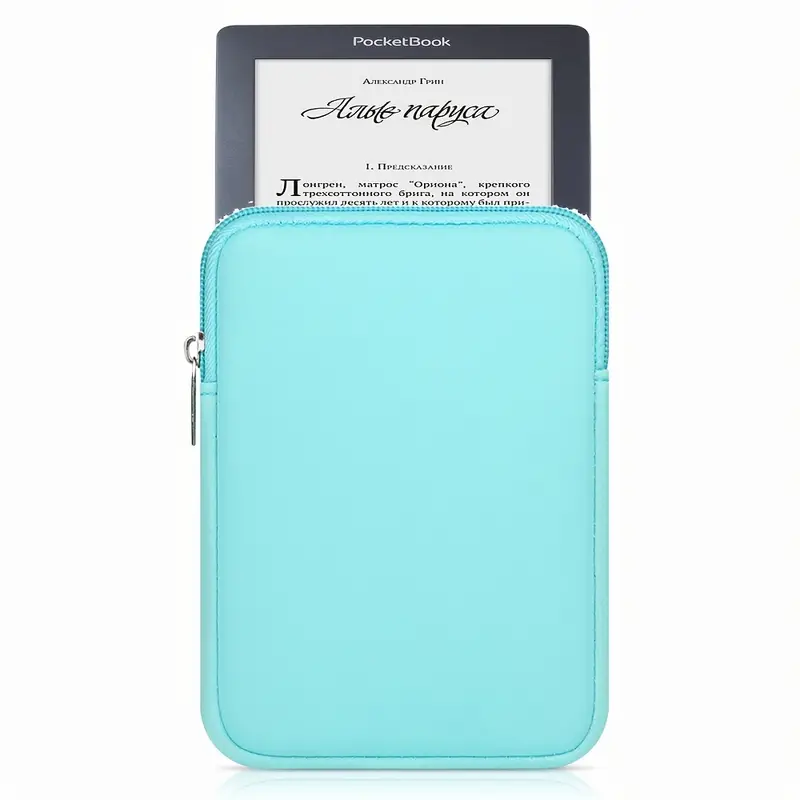 Custom Kindle Paperwhite & Kobo E-Reader Sleeve – Soft Nylon Case, 6" & 6.8" Sizes – Stylish Protective Cover with Zipper Closure