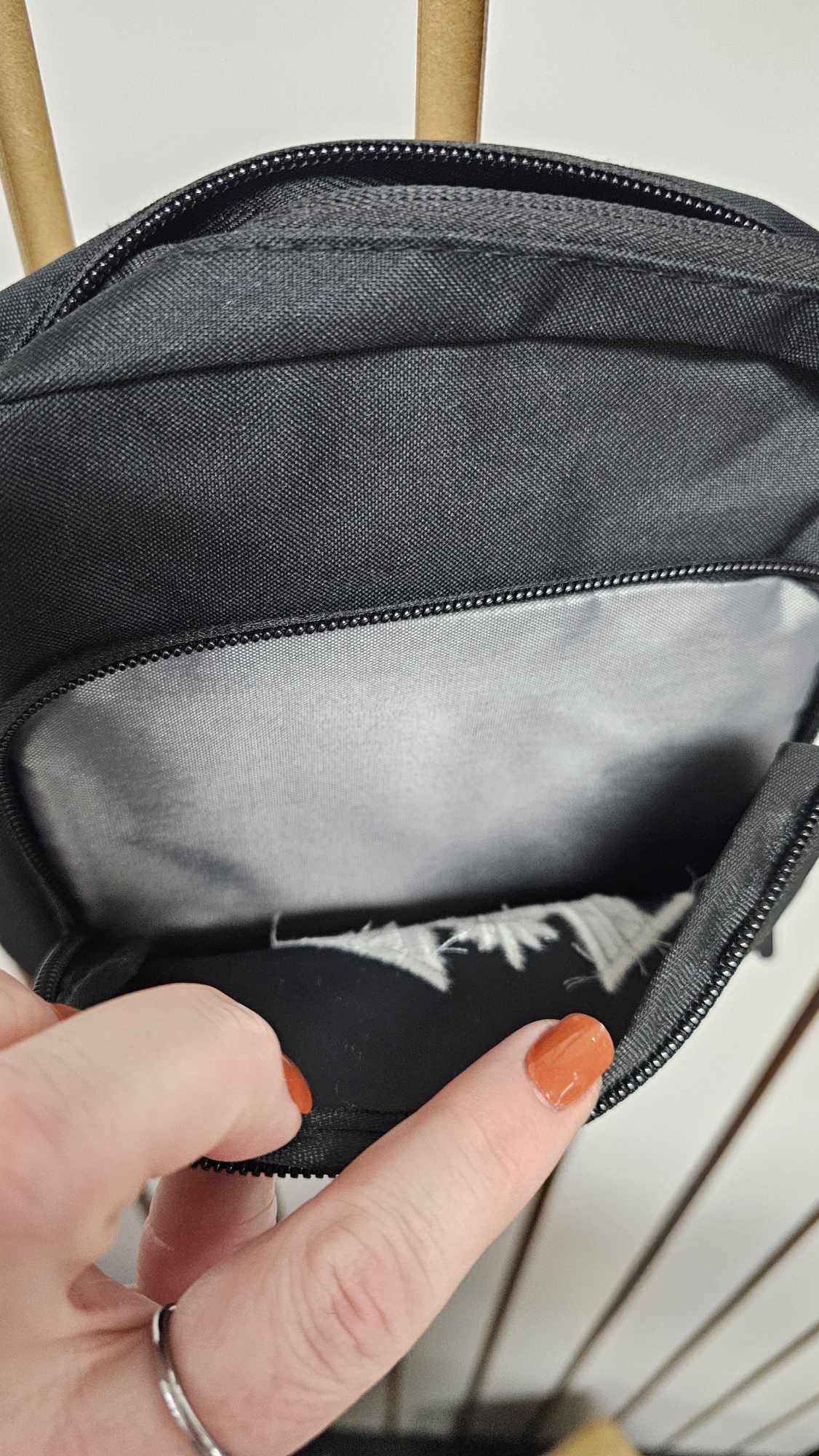 ST Logo Embroidered Crossbody Bag