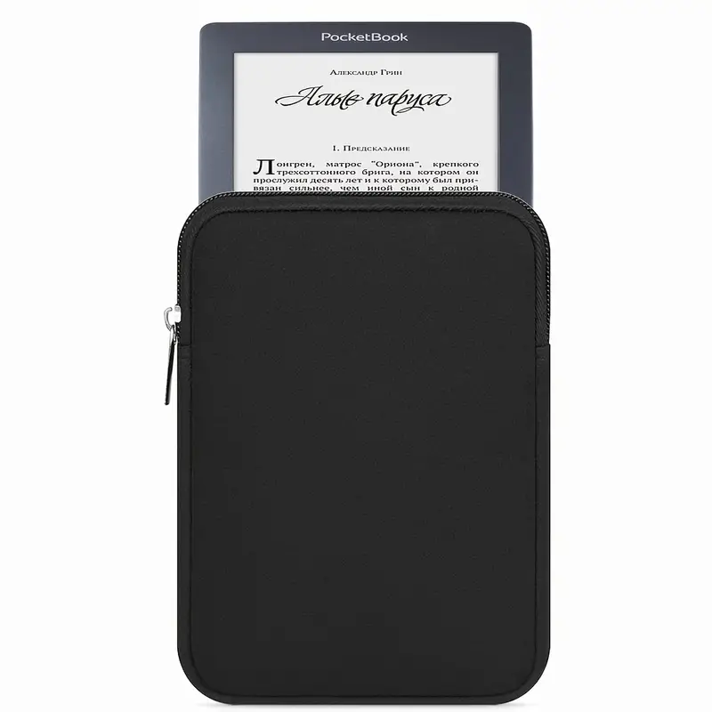 Custom Kindle Paperwhite & Kobo E-Reader Sleeve – Soft Nylon Case, 6" & 6.8" Sizes – Stylish Protective Cover with Zipper Closure
