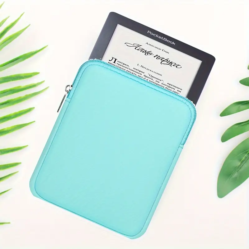 Custom Kindle Paperwhite & Kobo E-Reader Sleeve – Soft Nylon Case, 6" & 6.8" Sizes – Stylish Protective Cover with Zipper Closure