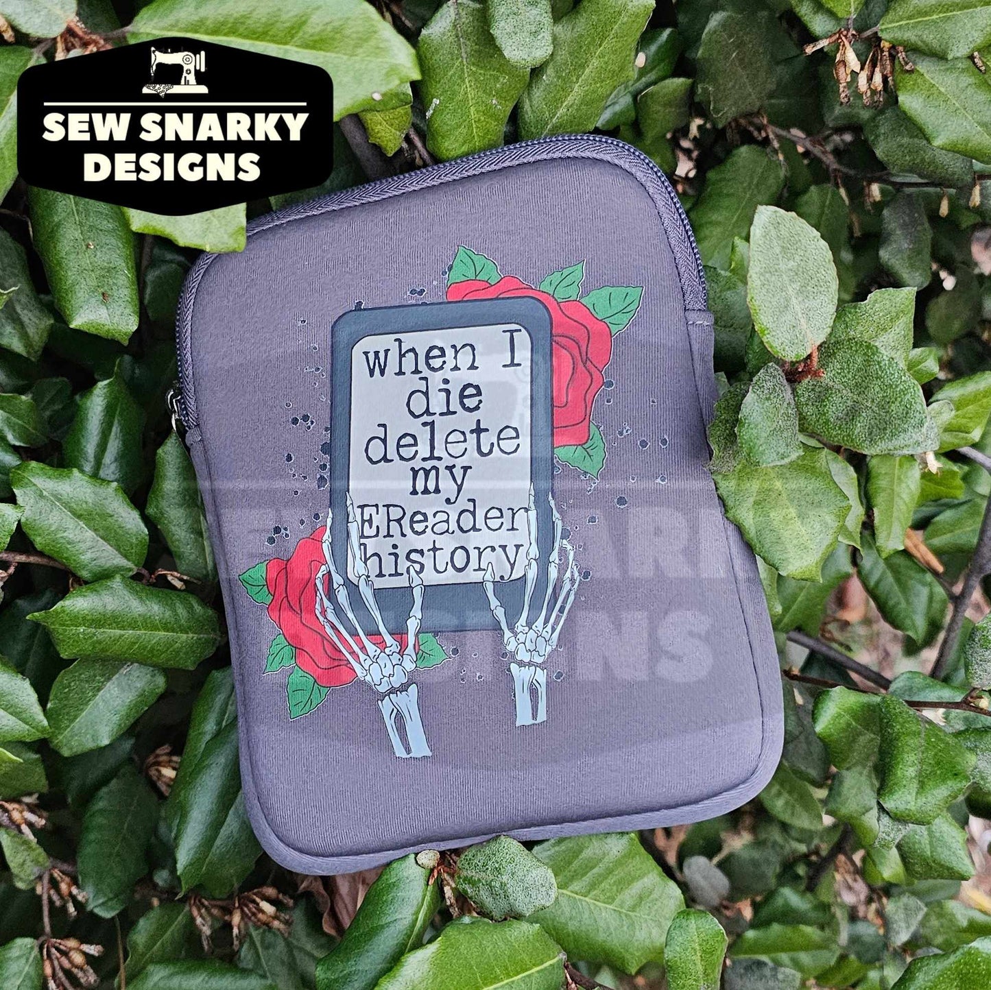 Custom Kindle Paperwhite & Kobo E-Reader Sleeve – Soft Nylon Case, 6" & 6.8" Sizes – Stylish Protective Cover with Zipper Closure