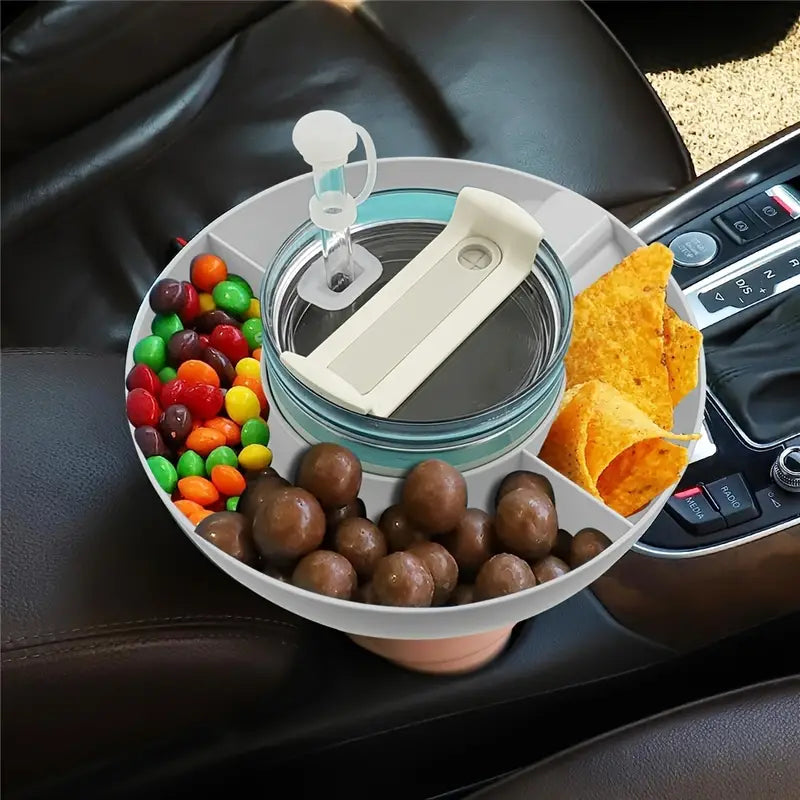 Plastic Snack Bowl | Portable Snack Tray | Cup Accessories | For 40Oz Tumbler With Handle,