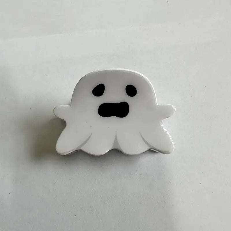 Halloween Ghost Hair Claw Clip