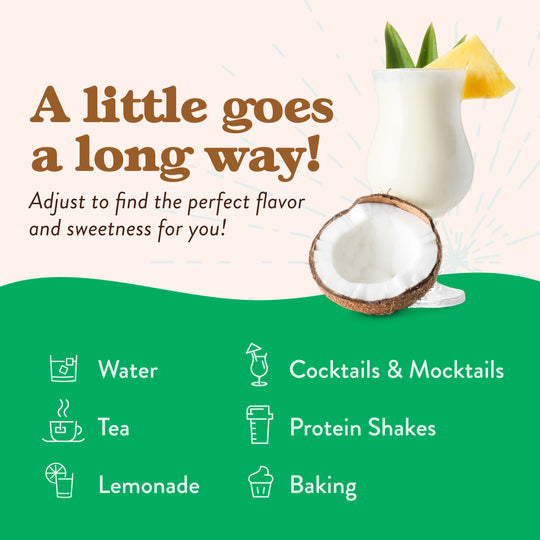 Coconut - Skinny Syrup (Sugar Free)