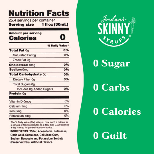 Coconut - Skinny Syrup (Sugar Free)