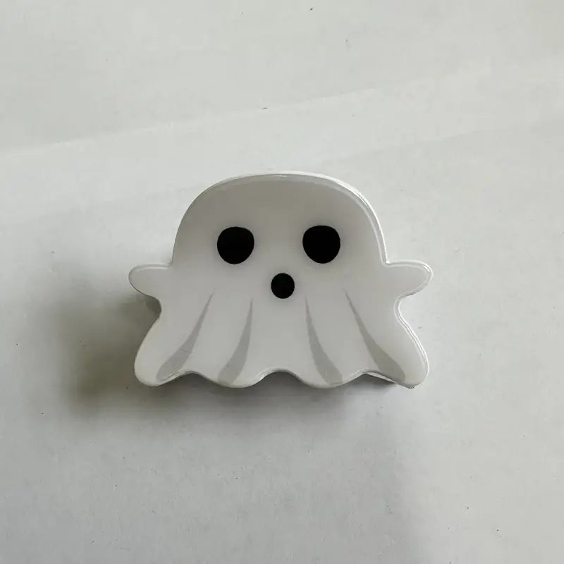 Halloween Ghost Hair Claw Clip