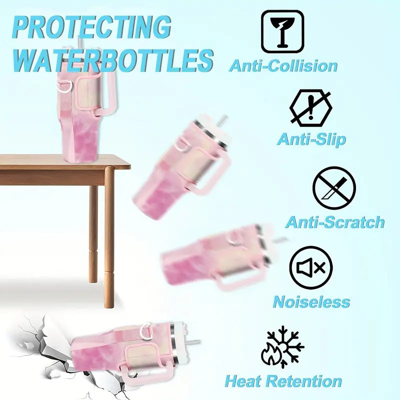 40oz Cup Covers with Adjustable Strap