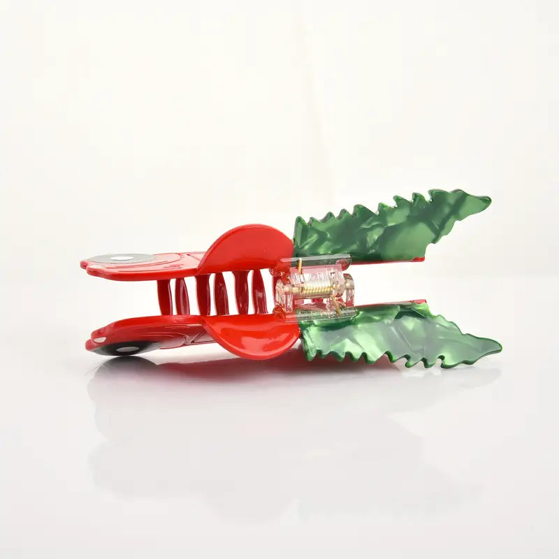 Christmas Truck Cartoon Claw Clip