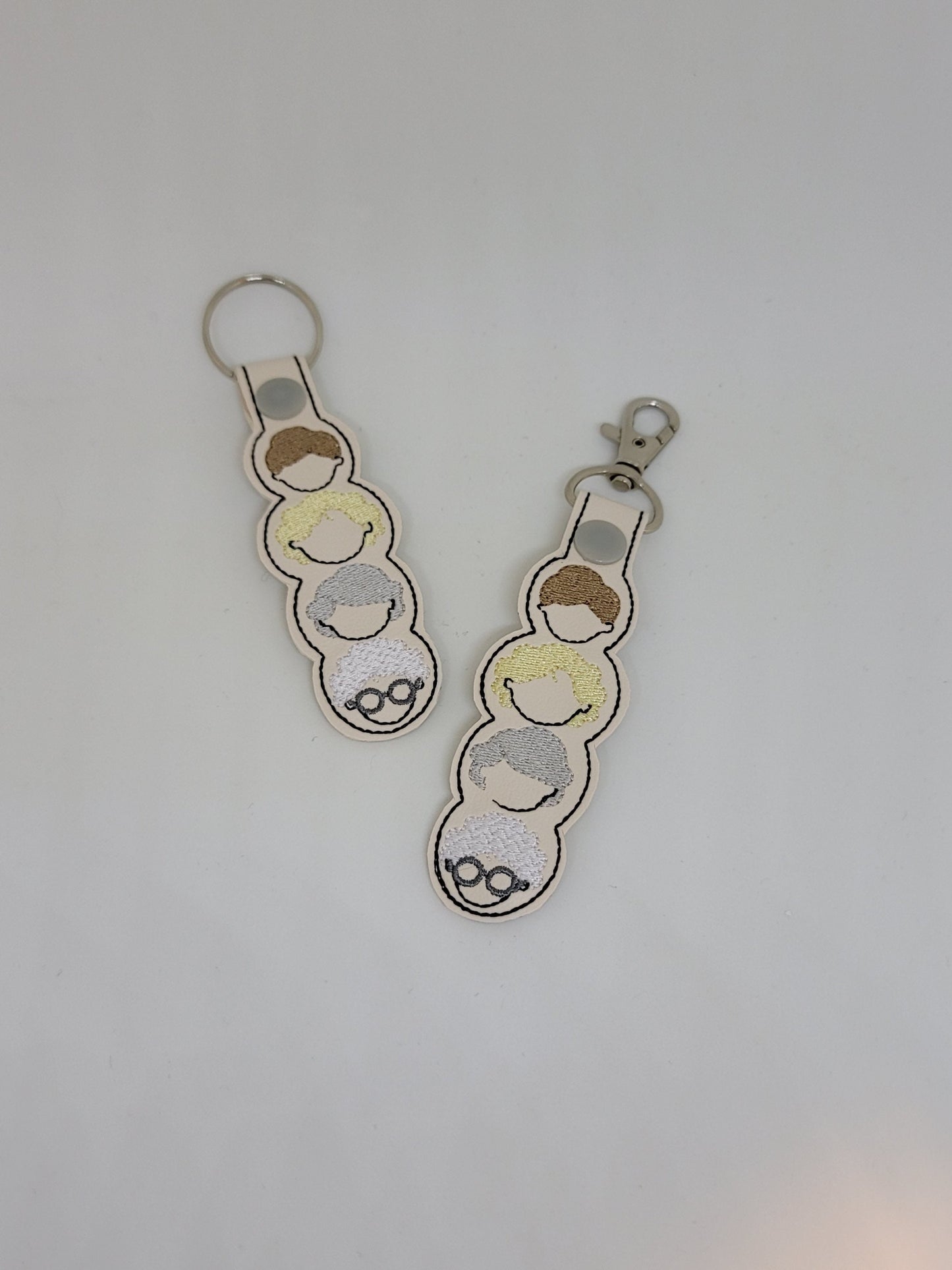 Golden Girls Keychain, Golden Girls Bag Charm, Golden Girls Keychains, Golden Girls Key Chain, Squad Goals Keychain, Squad Goals