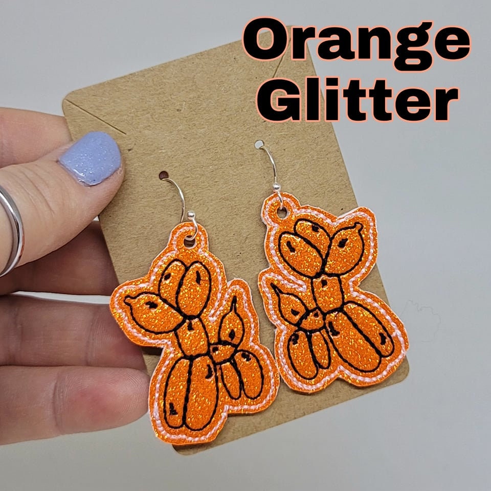 Balloon Dog Earrings - Balloon Earrings - Gifts for Her - Statement Earrings - Lightweight Earrings - Stocking Stuffer