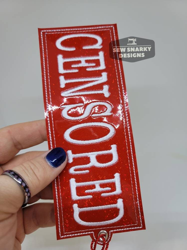 CENSORED Bookmark, Adult Humor, Dark Humor, Adult Books, #booktok