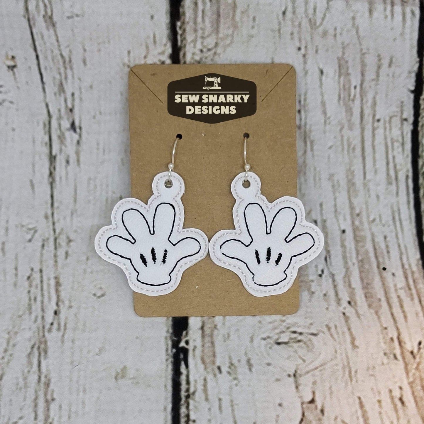 Mouse Glove Earrings - Mouse Earrings - Gifts for Her - Statement Earrings - Lightweight Earrings - Stocking Stuffer