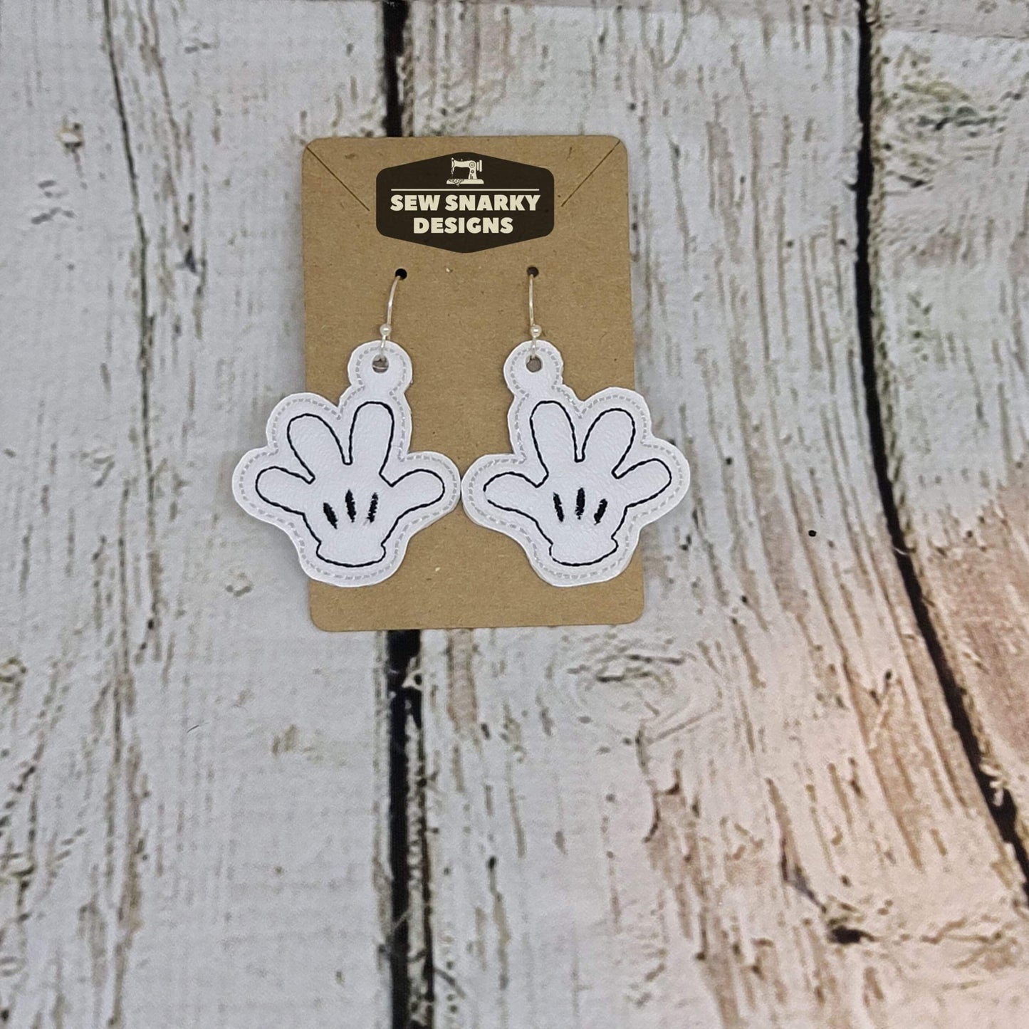 Mouse Glove Earrings - Mouse Earrings - Gifts for Her - Statement Earrings - Lightweight Earrings - Stocking Stuffer