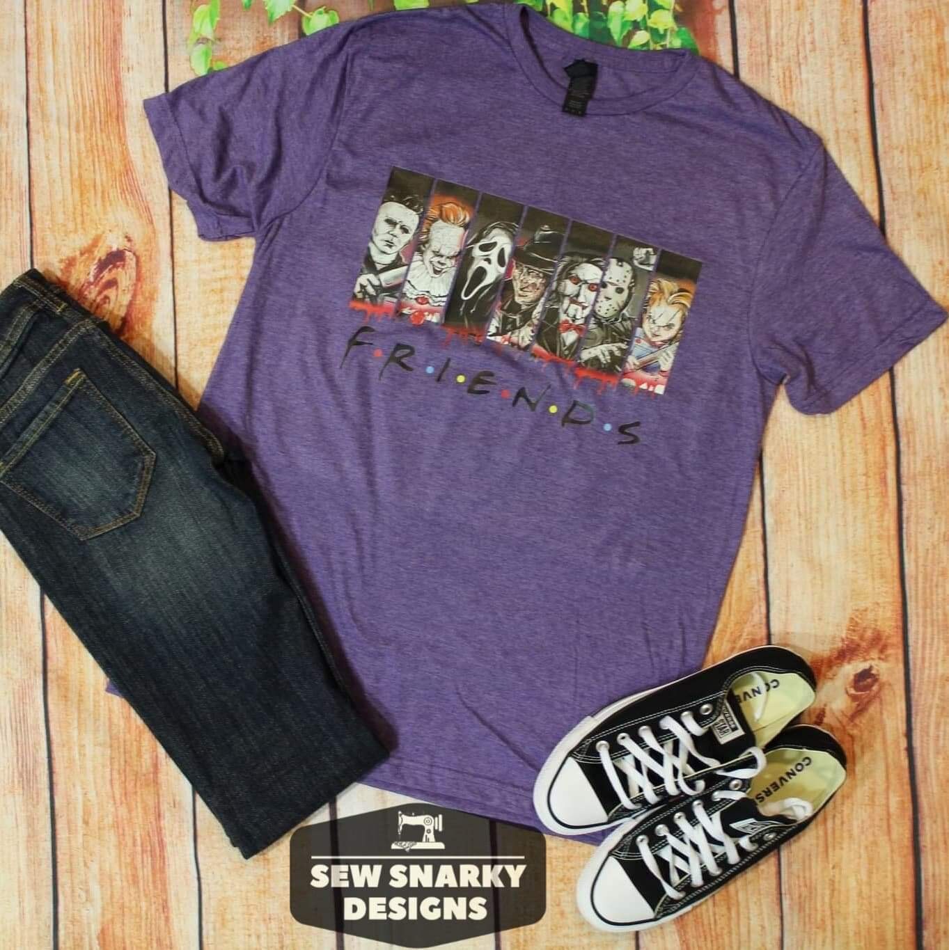 Halloween Friends Shirt - Screen Print Shirt