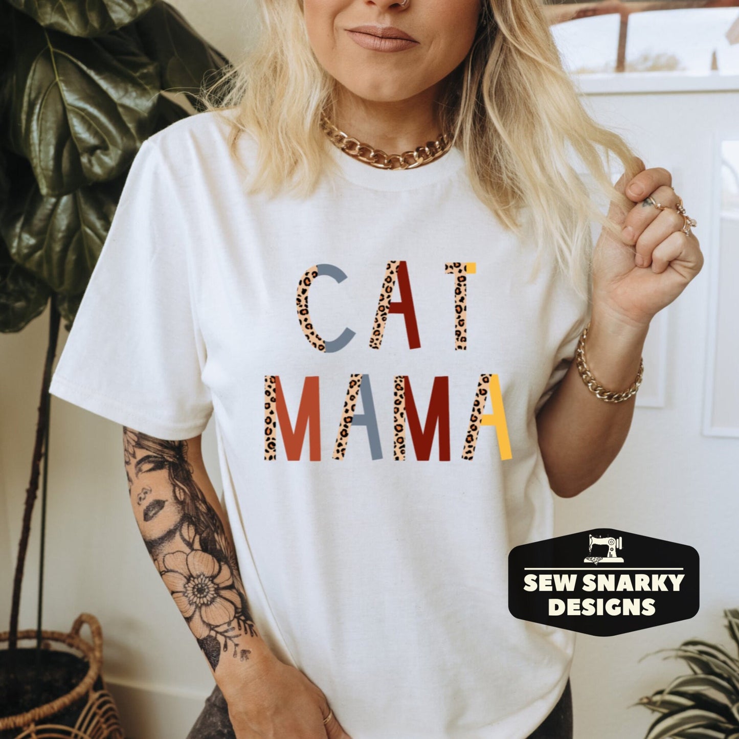 Cat Mama T-Shirt - Cat Mom Shirt - Mother's Day Shirt - Cat Mama Shirt - Gift For Cat Lover