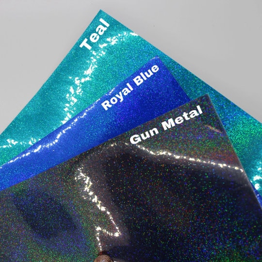 Holographic Glitter Vinyl, Outdoor Vinyl, Made in USA 12x24, 12x12 SHEETS