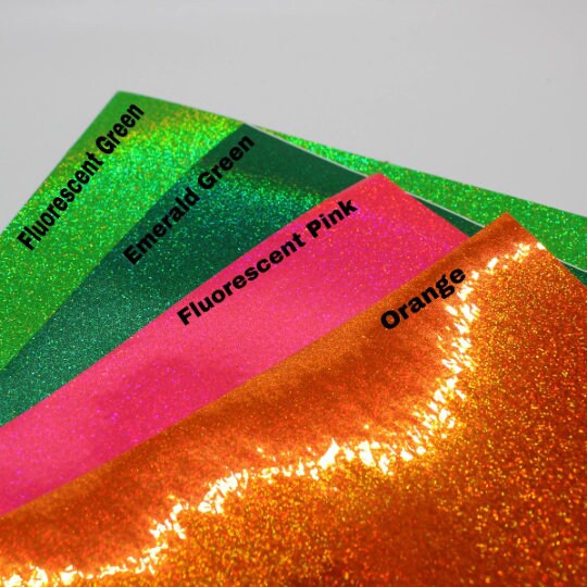 Holographic Glitter Vinyl, Outdoor Vinyl, Made in USA 12x24, 12x12 SHEETS