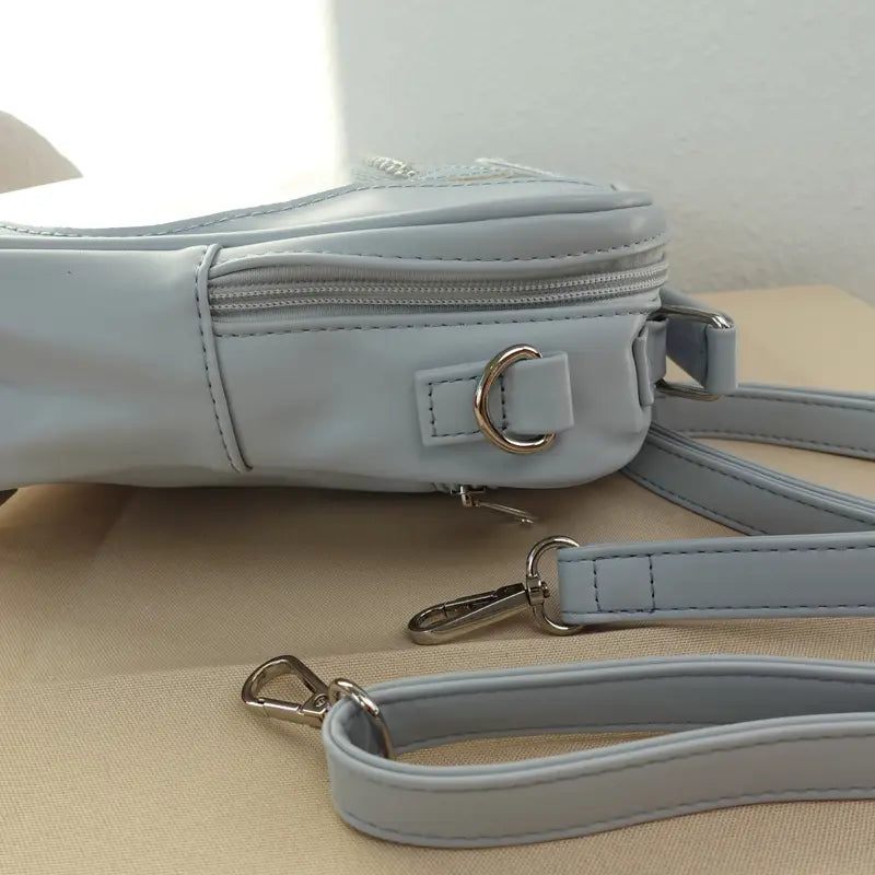 Cat Convertible Pin Display Bag - Backpack, Crossbody or Shoulder Bag